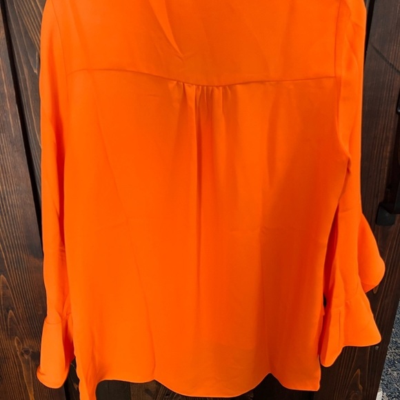 NWT Vince Camuto Tangerine Top - Picture 3 of 5